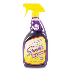 Sparkle 20345CT 33.8 oz Spray Bottle Glass Cleaner (12/CT) New