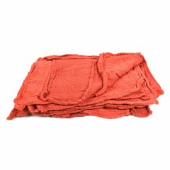 PT725 12 Inch x 14 Inch Red Shop Towel – 100% Cotton – 12/Pack