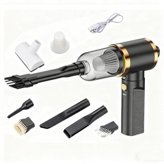 Car Vacuum Portable Cordless,Car Cleaner high Power, XG-380B, Black