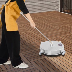 2-Nozzles Stainless Steel Surface Cleaner Round Surface Cleaning Machine 5000PSI