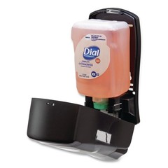 Dial Professional 16619 4″x5.13″x10.5″ 1.2 L Manual Dispenser – Gray (3/CT) New
