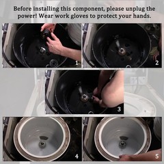 6-2095720 Washer Tub Stem & Seal Repair Kit Compatible with Whirlpool Maytag…