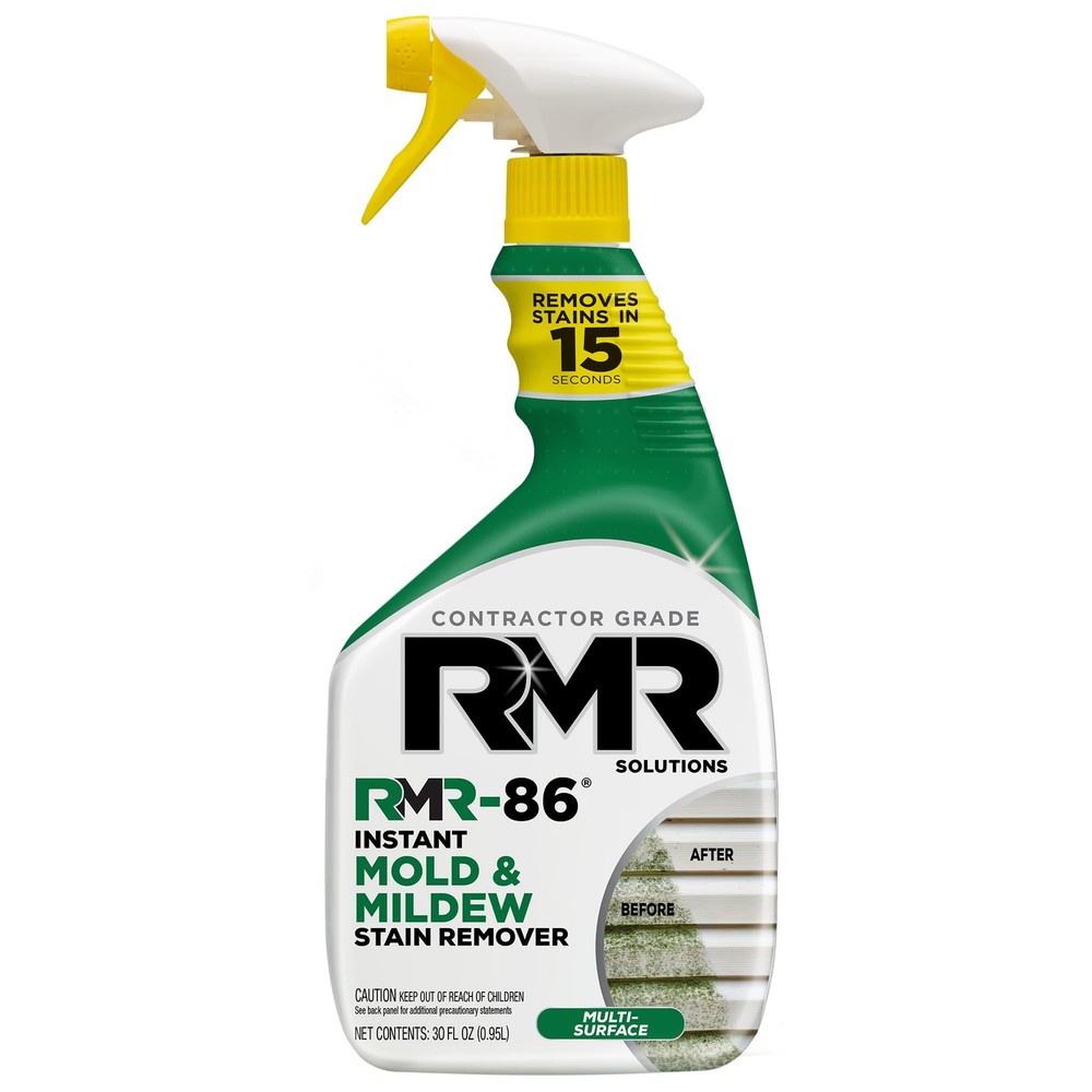RMR-86 Instant Mold and Mildew Stain Remover 30 Fl Oz (Pack of 1), clear
