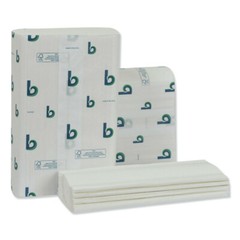 Boardwalk 6204 1-Ply 9″ x 9.5″ Structured Multifold Towels – WHT (16/Carton) New