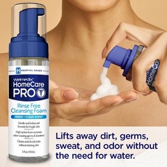 Welmedix No Rinse Cleansing Foam – Free & Waterless 5 Fl Oz (Pack of 1)