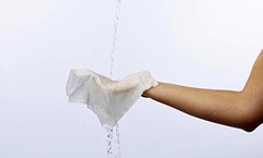 Medline Baby Soft Dry Cleansing Wipes 50 Count Fragrance Free Disposable Cloths