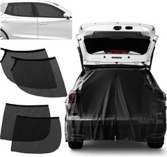 Car Window Screens for Camping, SUV Tailgate Screen Included, 5 Pcs Car Window