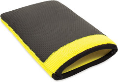 Unisex Adult Fine Surface Prep Mitt, Yellow, 1 Count Pack of US