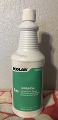 ECOLAB Lemon-Eze Bathroom Creme Cleanser • 13094 •32floz-PLS. READ LISTING -9/23