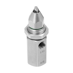 Pneumatic Spray Nozzle Dry Fog Mist 14-16 Micron Stainless Steel 1/4″ Industrial
