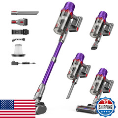Ixlion Cordless Vacuum Cleaner – Powerful Stick Vacuum Hepa Filter 55-Min