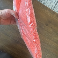 Sparta 12 In. Orange Polypropylene Flagged Upright Broom Head