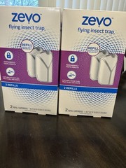 Zevo Flying Insect Trap Refill Cartridges Value Pack 4 Refills for Flies Gnats
