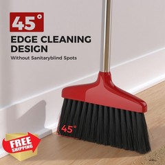 Nodirz 1 Red Handy Broom Indoor Outdoor