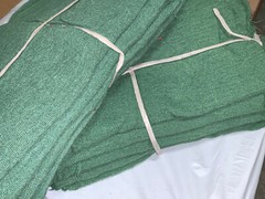 500 new great mechanics shop rags towels green heavy Duty