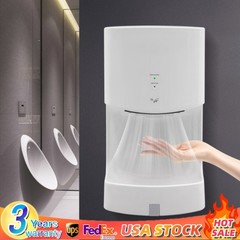 1000W Automatic Wall Mounted Hand Dryer Electric Jet Hand Dryer with Drip Tray