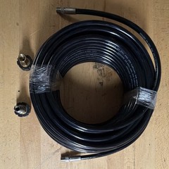 4000 PSI Pressure Washer Hose 3/8 in 100 ft Max 140F w/ Fittings Adapters