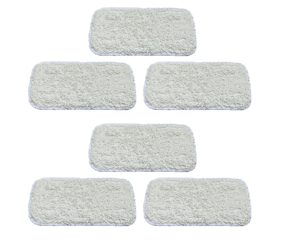 Surrgound Microfiber Mop Pads Fit for Sienna Luna Steam 6 Count (Pack of 1)