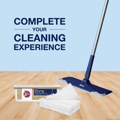 Bona Hardwood Floor Disposable Wet 12 Count (Pack of 1), For Floors