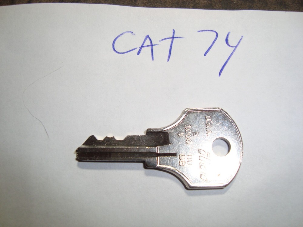 Cat74 KEY for Gamco BOBRICK PAPER DISPENSERS – (and other Bobrick Products)