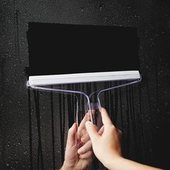 New Talent 2 PCS Shower Squeee Transparent, for Shower Glass, Shower