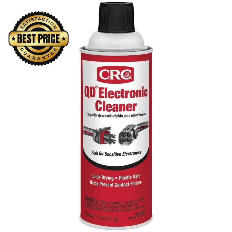 CRC 05103 QD Electronic Cleaner -11 Wt Oz 11 Ounce (Pack of 1), Red