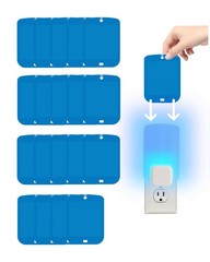 20 Pcs Refill Cartridges for Stem Flying Insect Light Trap, Replacement Blue