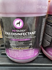 3-Petology 256:1 Disinfectant Cleaner Cherry Scent Animal Care Facilities- 1 Gal