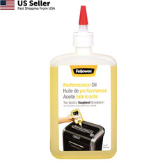 Fellowes Powershred Performance Shredder Oil, 12 oz. Single, Jam Prevention