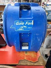 Air Blower/ Dryer / Mover  Blue Air Dry Gale Force Unit Business and Industrial