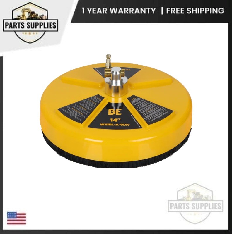 85.403.014 BE 14″ Whirl-A-Way Surface Cleaner for Gas or Elec Pressure Washers