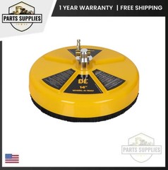 85.403.014 BE 14″ Whirl-A-Way Surface Cleaner for Gas or Elec Pressure Washers