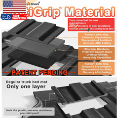 Truck Bed Mat Compatible with 2017-2024 2025 2026 Ford Super Duty F250/F350/F450