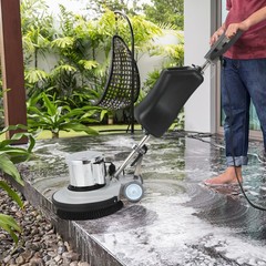 17in Electric Floor Cleaner Carpet Washing Floor Polishing Scrubbing Machine USA