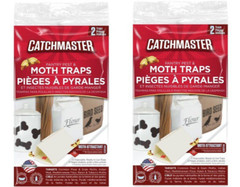 4 Traps Catchmaster Pantry Pest Moth Control Indian Meal Tobacco Mediterranean