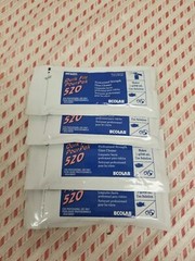 ECOLAB Quik Fill Pour Pak 520 (Professional Strength Glass Cleaner) (4) Packs