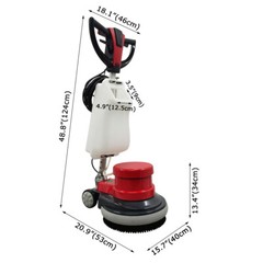 110V Versatile Carpet/Floor Cleaning Polishing Machine Scrubber Brush Machine