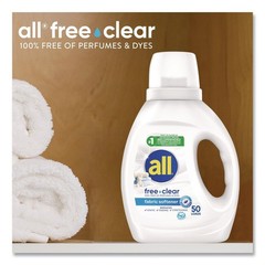 Dial 47430 34 oz Bottle Liquid Fabric Softener – Fragrance Free (6/CT) New