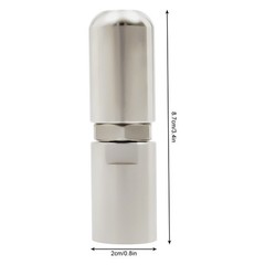360° Rotating Stainless Steel Washing Nozzle 1/2″ Female Thread For Industrial