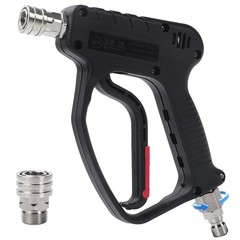 Pressure Washer Short Gun, 5000 PSI/10.5 GPM High Power Swivel Black