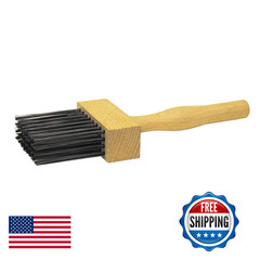 Weiler 44451 Wire Duster .012 Steel Fill 4 X 8 Rows Made In The Usa Pack Of 12