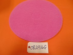 Taski 17″ Cleaning/Scrubbing Pads, Burnishing Pads – 15 pads total