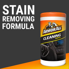 Armor All Car Cleaning Wipes , for Interior and 1 Count (Pack of 1)
