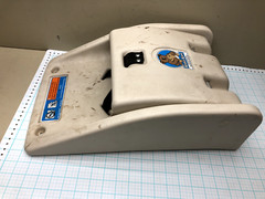 KOALA KARE Child Protection Seat Cream / SURFACE MOUNT Folding