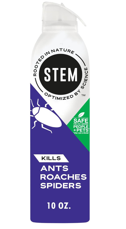 Stem Kills Ants, Roaches And Spiders: Plant-Based Active Ingredient Bug Spray