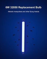 32050 6-Watt Replacement Bulbs Compatible with DynaTrap 4 Count (Pack of 1)
