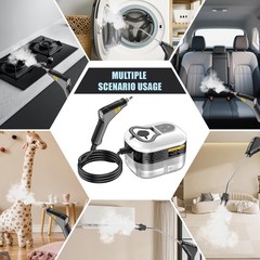 Haosidsn Powerful 2500W Handheld Steam Cleaner15S Heat-Up High-Pressure Steam