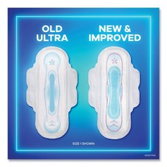 Always 97020 Size 2 Ultra Thin Super Absorbent Pads with Wings (3/Carton) New