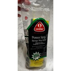 Vintage O-Cedar Power Strip Super Size Sponge Mop Refill #201 #218 #2640 NOS