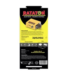Non Toxic Peanut Butter Scented Jumbo Glue Trap, 12 Pack-Mice, Rats, Spiders